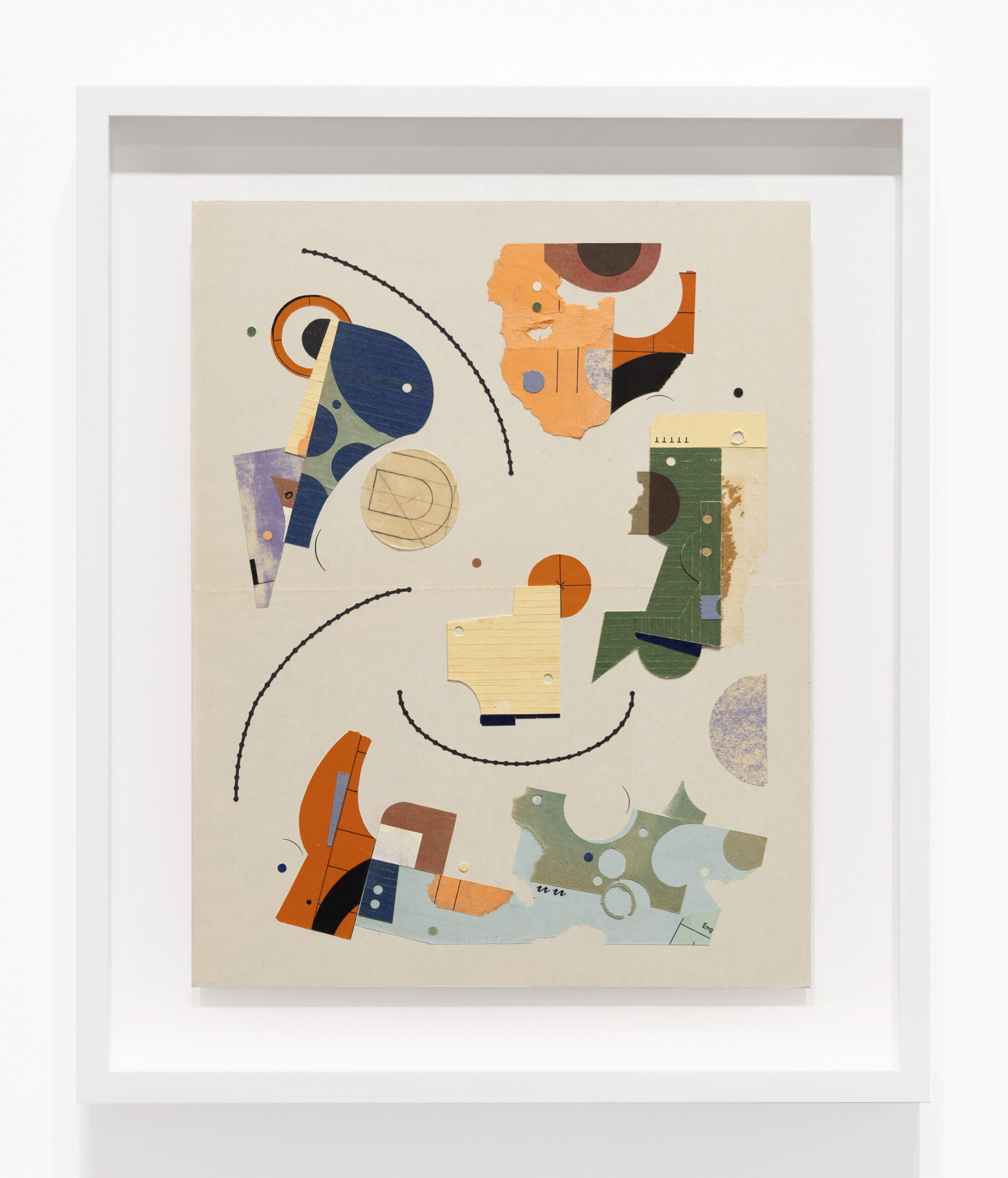 time wounds all wholes (XVIII), 2026
Paper ephemera and letraset on panel