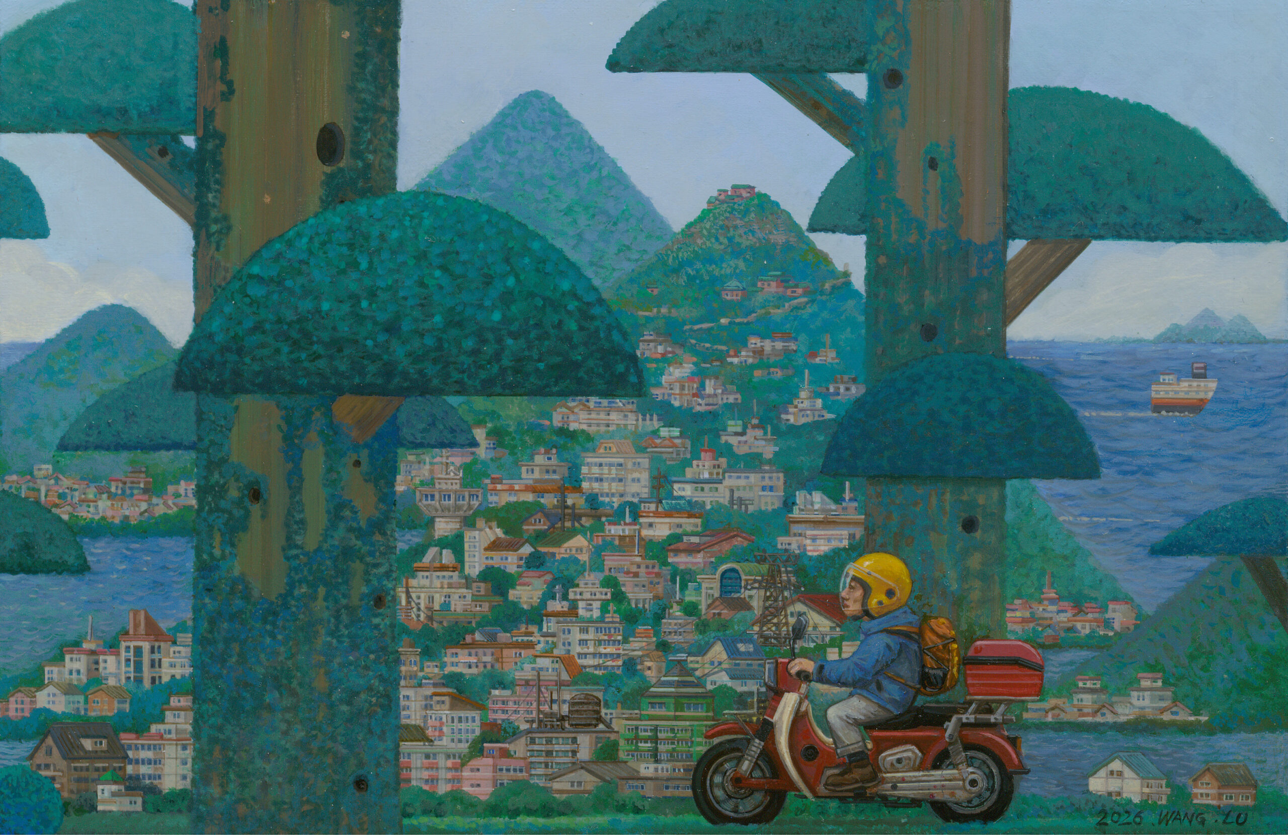 A small town in the south ©️Wang Lu, NADAN