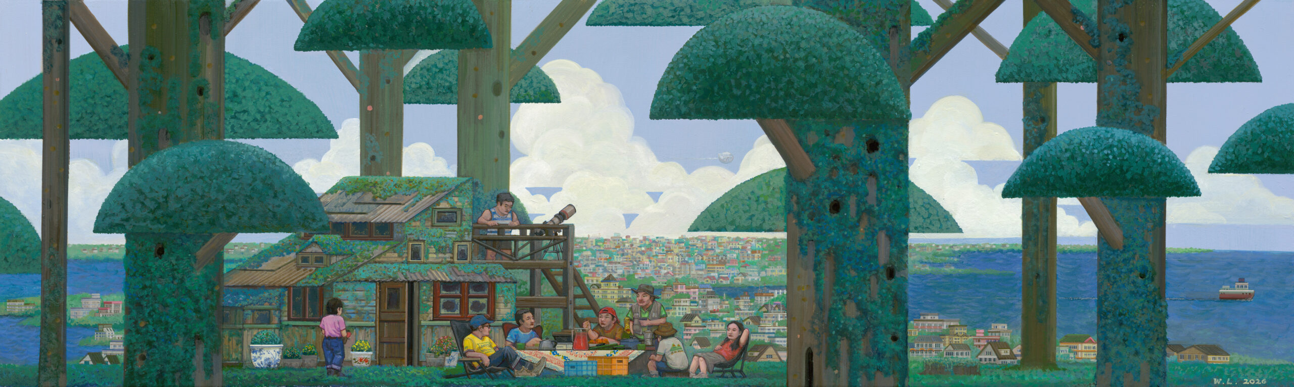 Lunch party ©️Wang Lu, NADAN