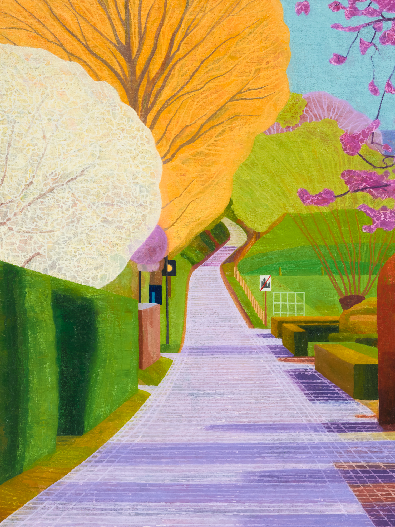 Hans Vandekerckhove
De Koppenberg by Foot, 2026, oil on canvas, 200 x 160 cm, unique / Photo by We Document Art
