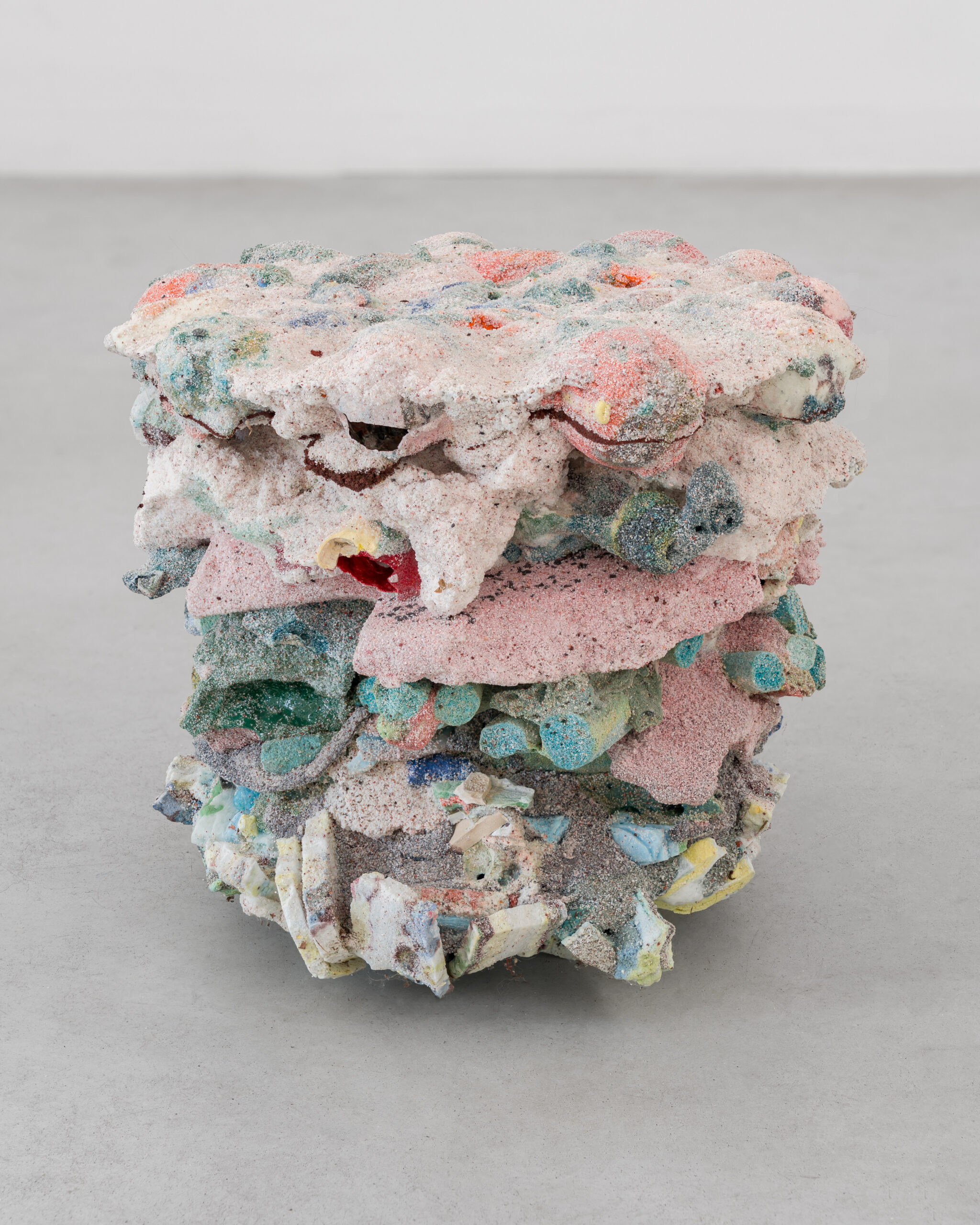 Alberto Scodro, U.G. Outsider, 2022, fusion of various materials | Courtesy of the artist and Kristof De Clercq gallery | photo by Shivadas De Schrijver