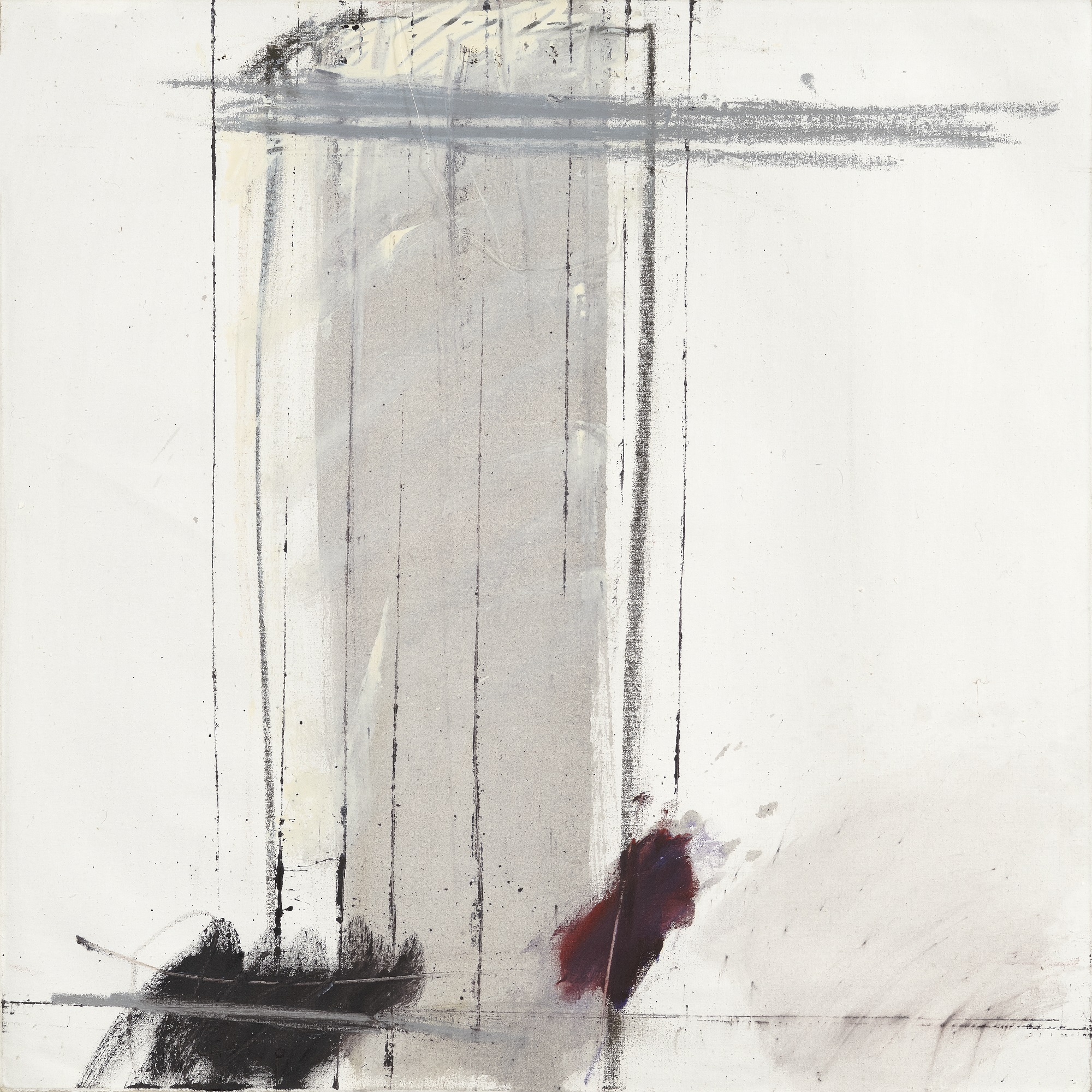 Djoka Ivackovic, Painting 30. III '80, 1980, oil on canvas, 60x60cm