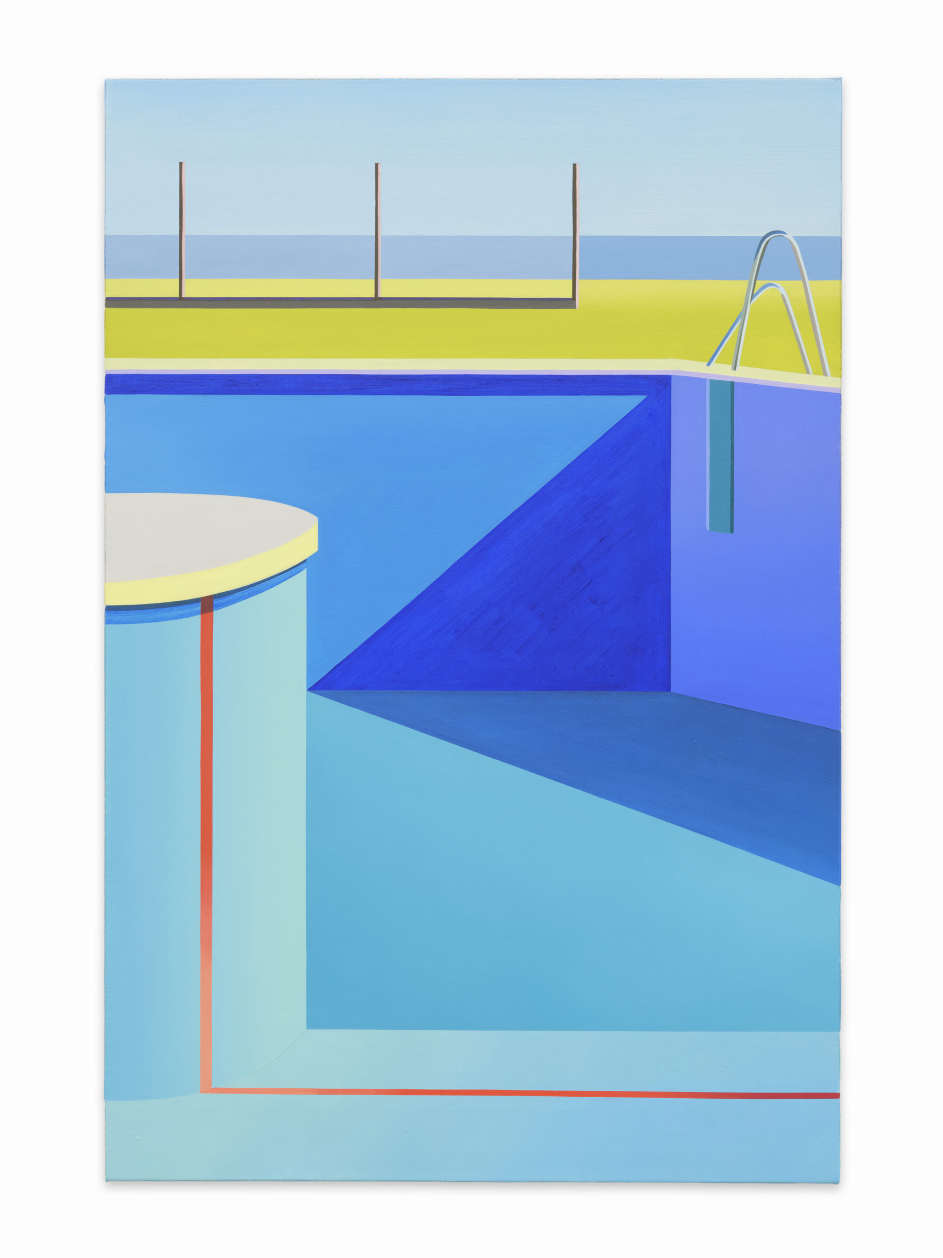 Ara Méndez Murillo
La linea roja / The red line (2026)
90 x 60 cm
oil on canvas
2.900 EUR