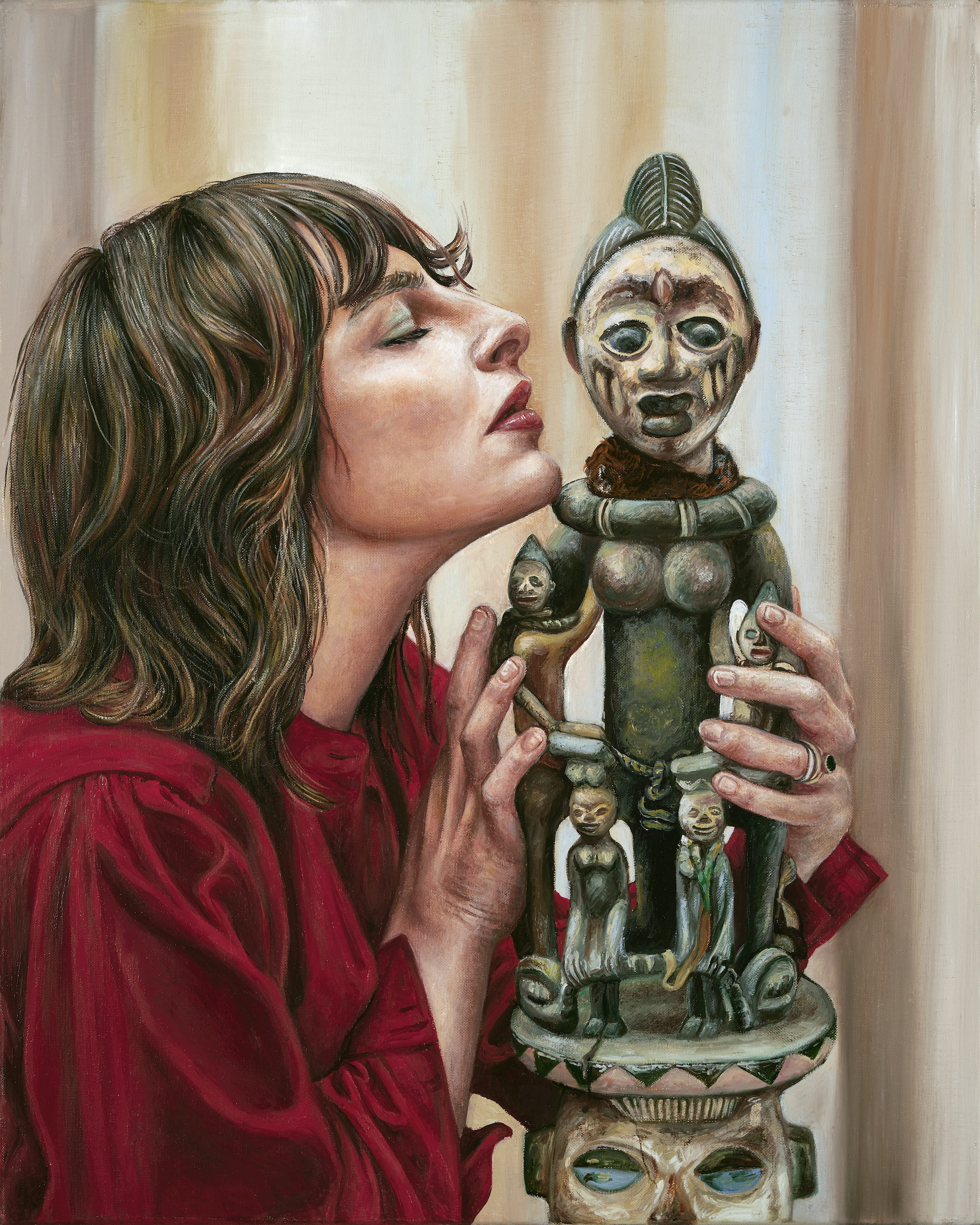 La grande symbiose , 2026
Oil on canvas
50 × 40 cm